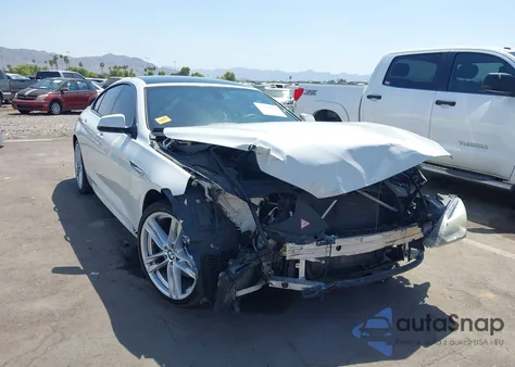 2015 BMW 640I Gran Coupe из США, поврежденный, VIN WBA6A0C51FGB53825